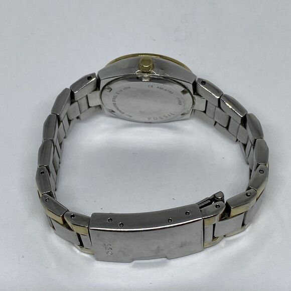 Fossil Colleague AM4183 Women's Stainless Steel Analog Dial Quartz Watch MP271 - Picture 11 of 12